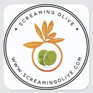 Screaming Olive Sticker